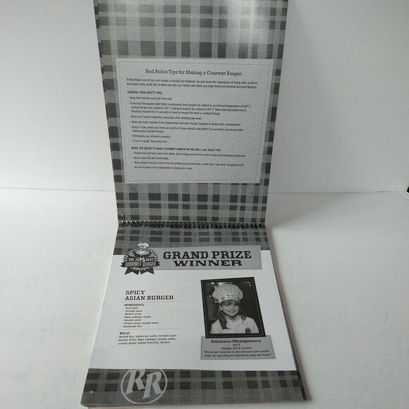 Red Robin's 50 Gourmet Burger Creations From Kids Across Country Cookbook Recipe - Picture 6 of 13